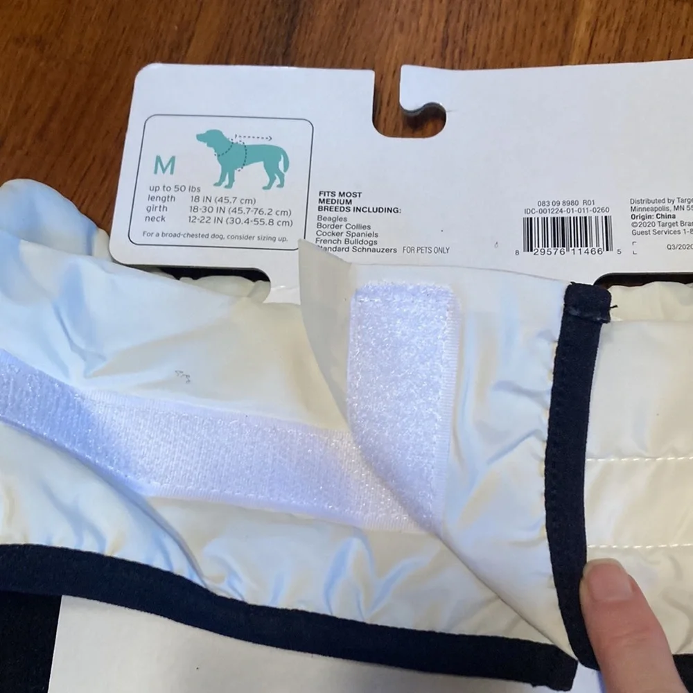 copy🌸NWT BOOTS & BARKLEY Puffer Dog Vest - size Medium